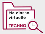 Picto Ma classe virtuelle techno