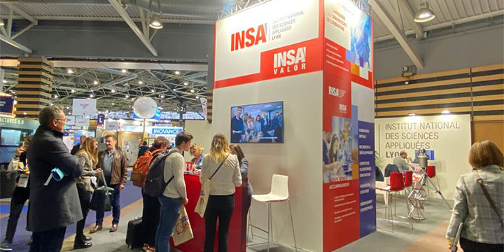 global industrie stand insa insavalor